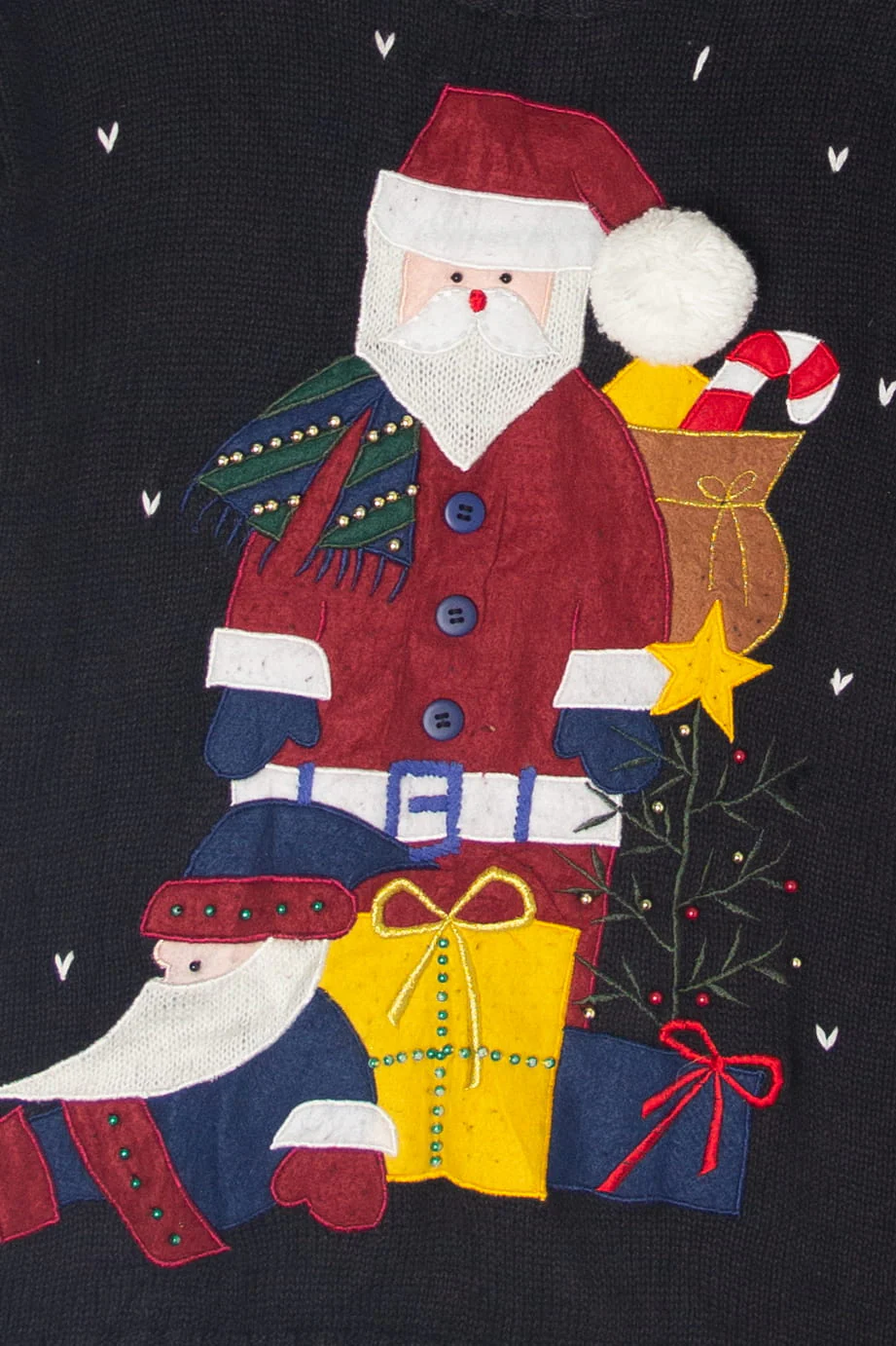 Bobbie Brooks Santa Ugly Christmas Pullover - Image 3