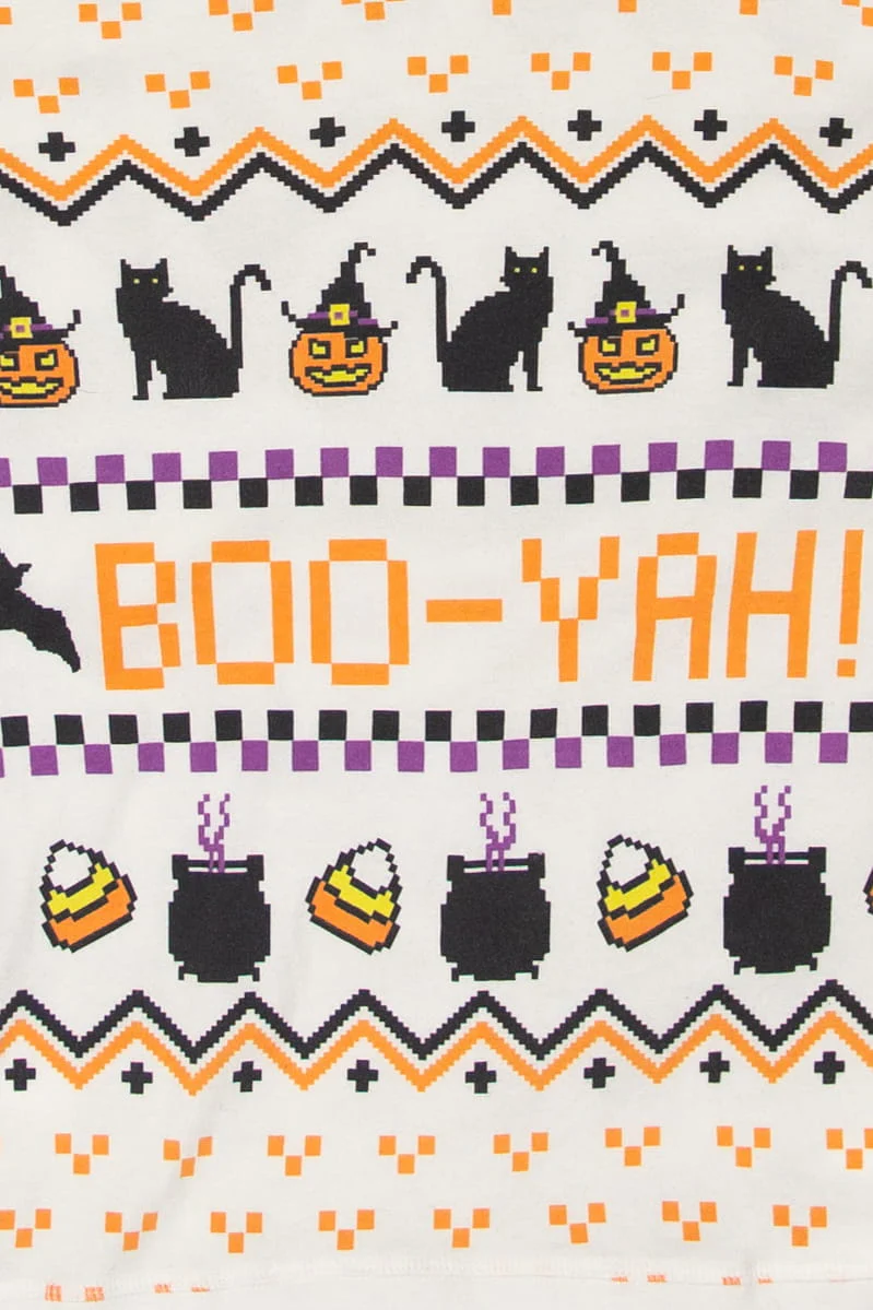 "Boo-Yah" Halloween Sweatshirt - Image 2