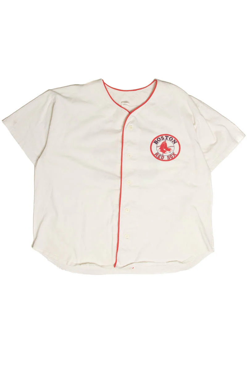 Boston Red Sox Button Front T-Shirt - Image 4