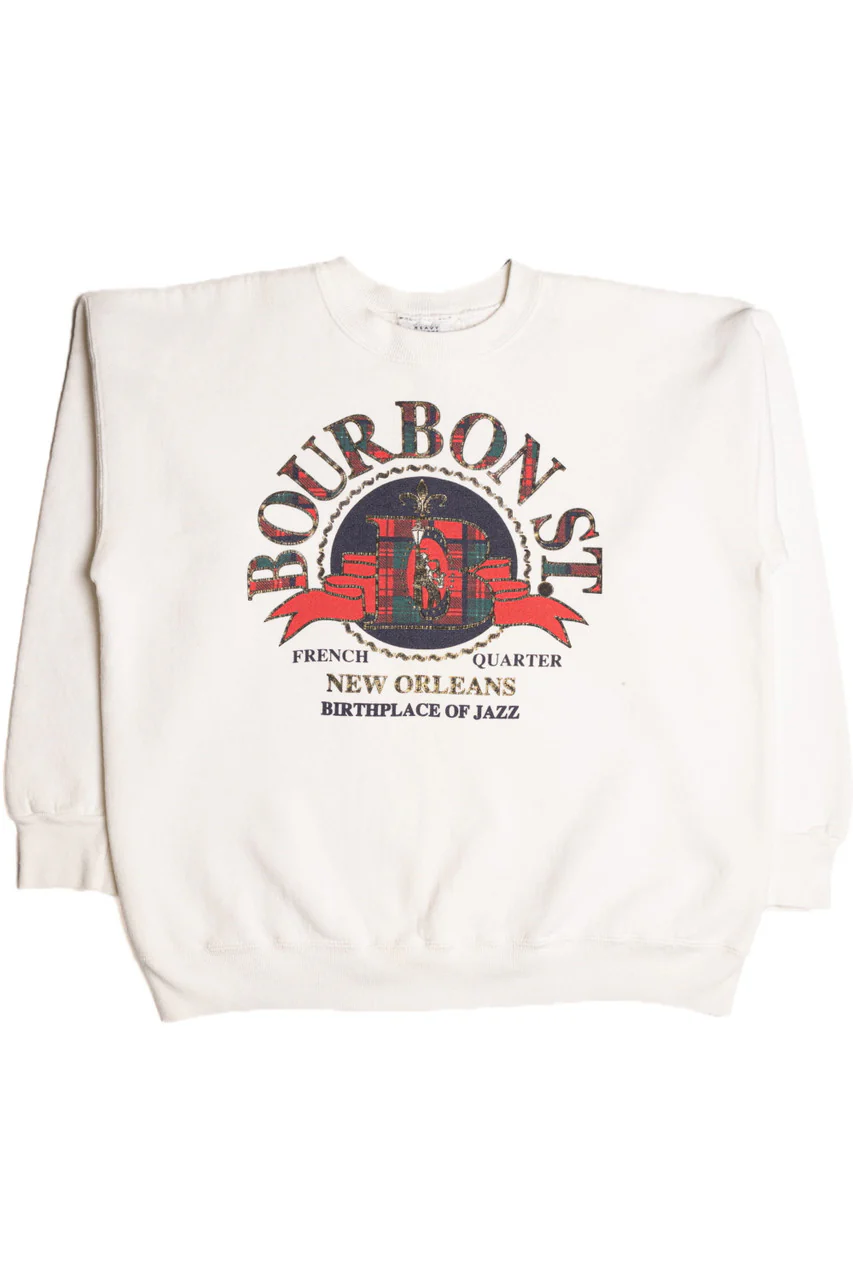Bourbon St. New Orleans Sweatshirt 9123 - Image 2
