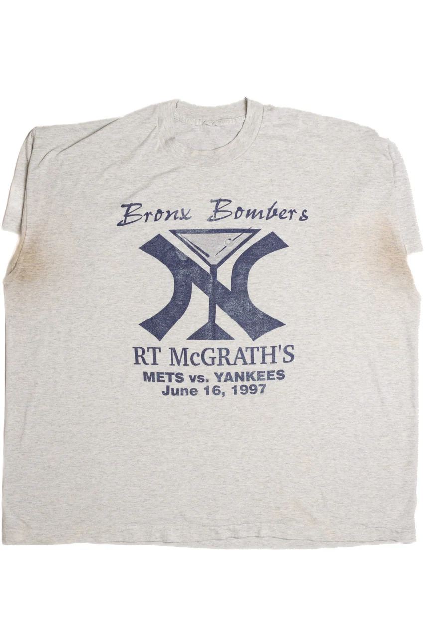 Bronx Bombers Single Stitch T-Shirt 8601 - Image 2