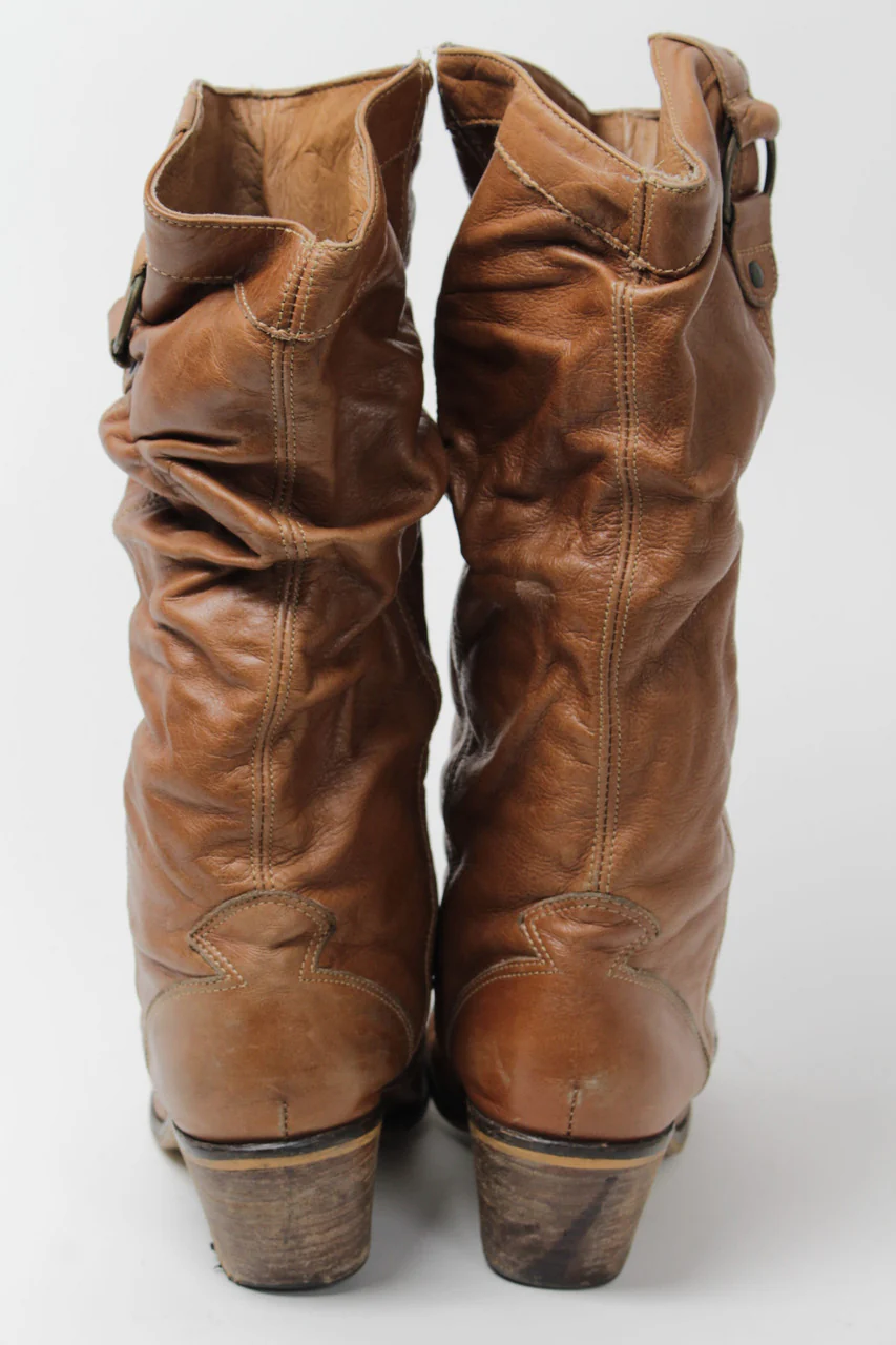 Brown Cowboy Boots (Sz. 10 M) 1284 - Image 3