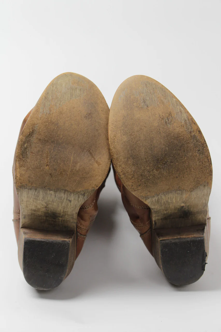 Brown Cowboy Boots (Sz. 10 M) 1284 - Image 4