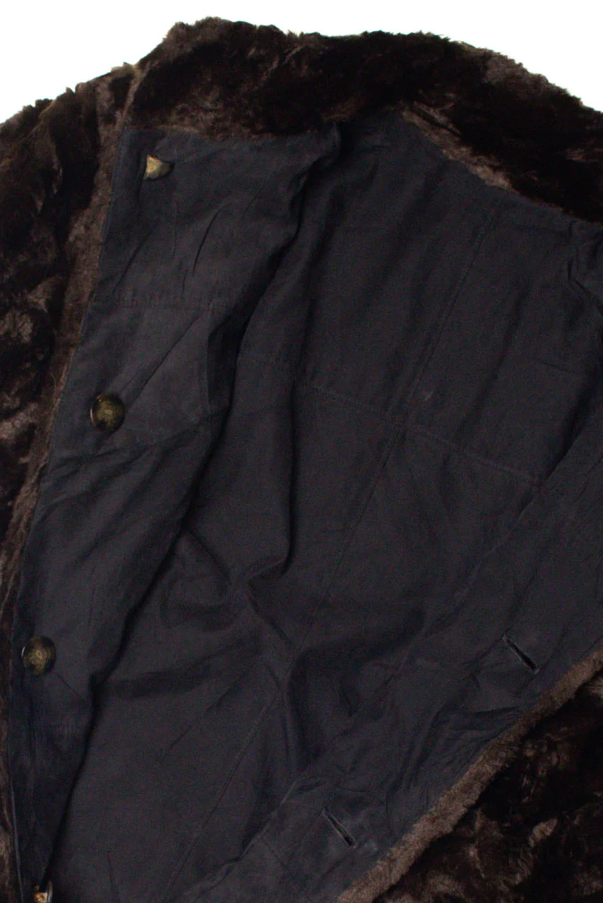Brown Faux Fur Coat 5 - Image 2