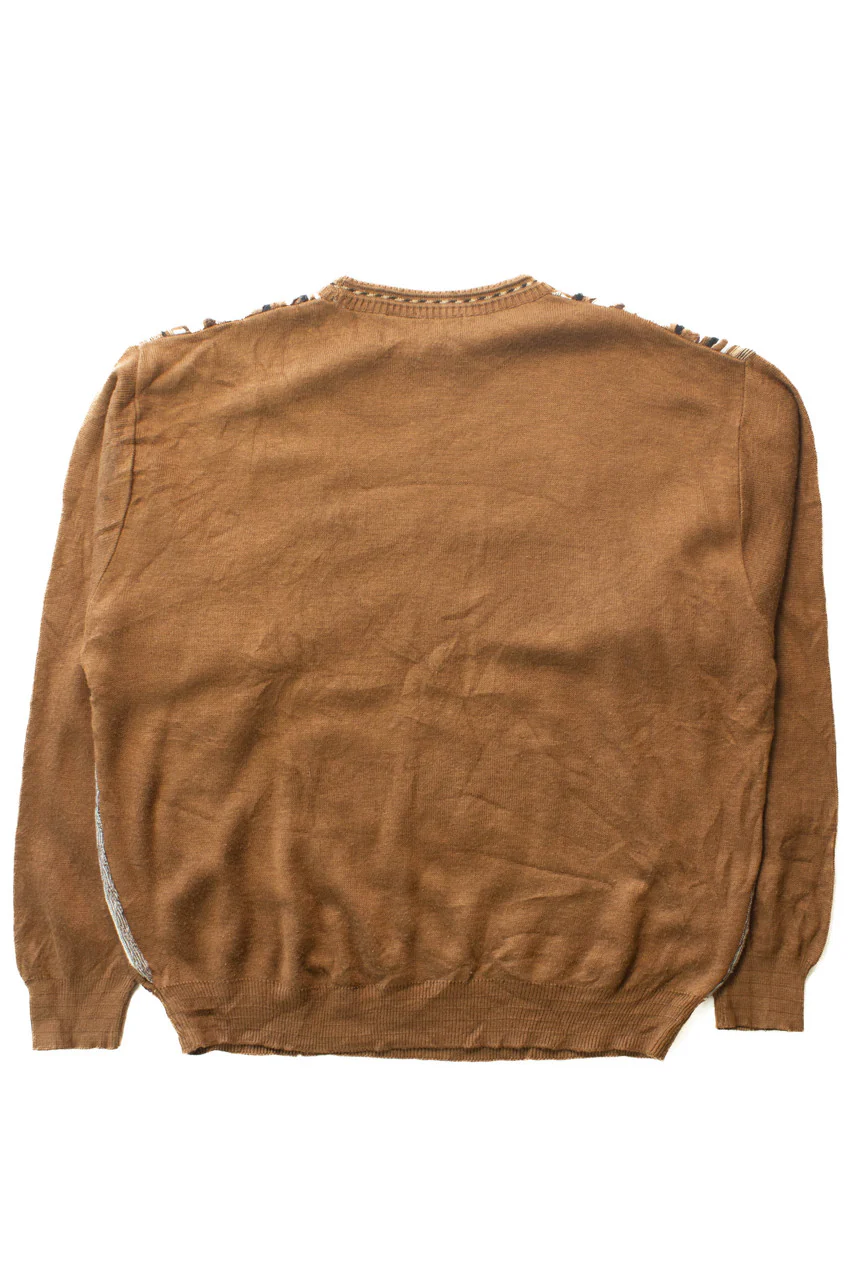 Brown Gachu Coogi Style 80s Sweater 4390