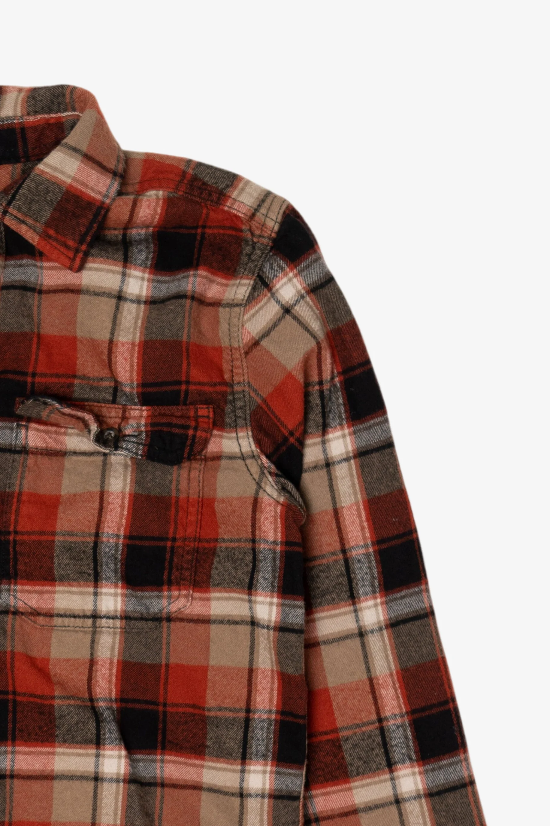 Brown Flannel Shirt (2010s) - Image 7