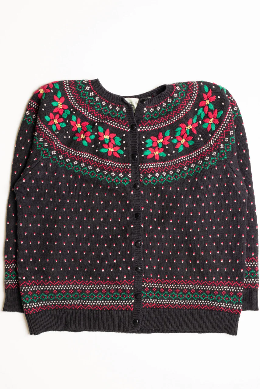 Brown Ugly Christmas Cardigan - Image 3