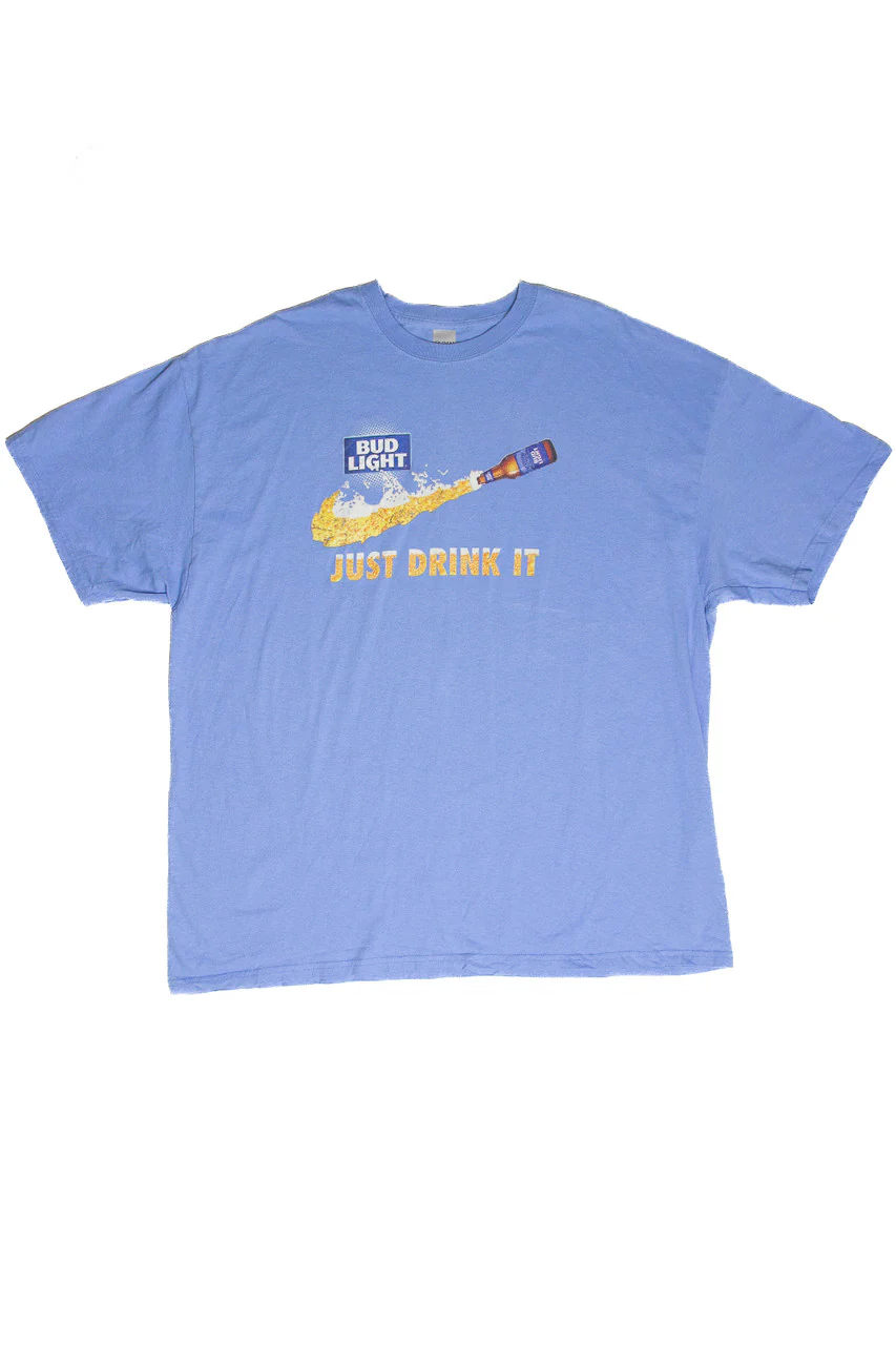 Bud Light Just Drink It T-Shirt - Image 2