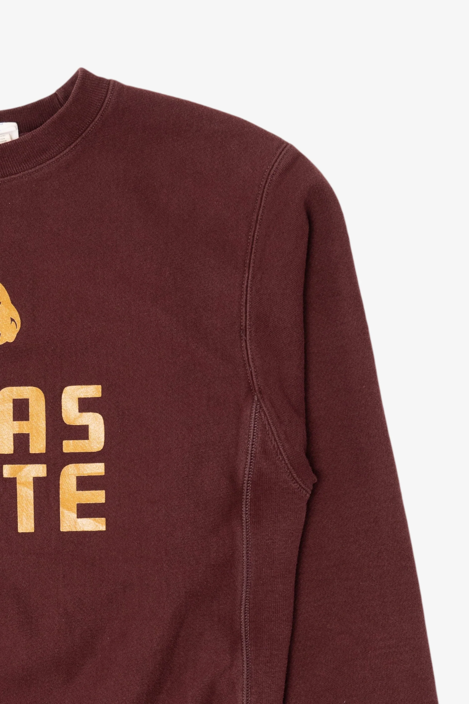 Burgundy Champion Texas State Sweatshirt (2010s) - Image 6