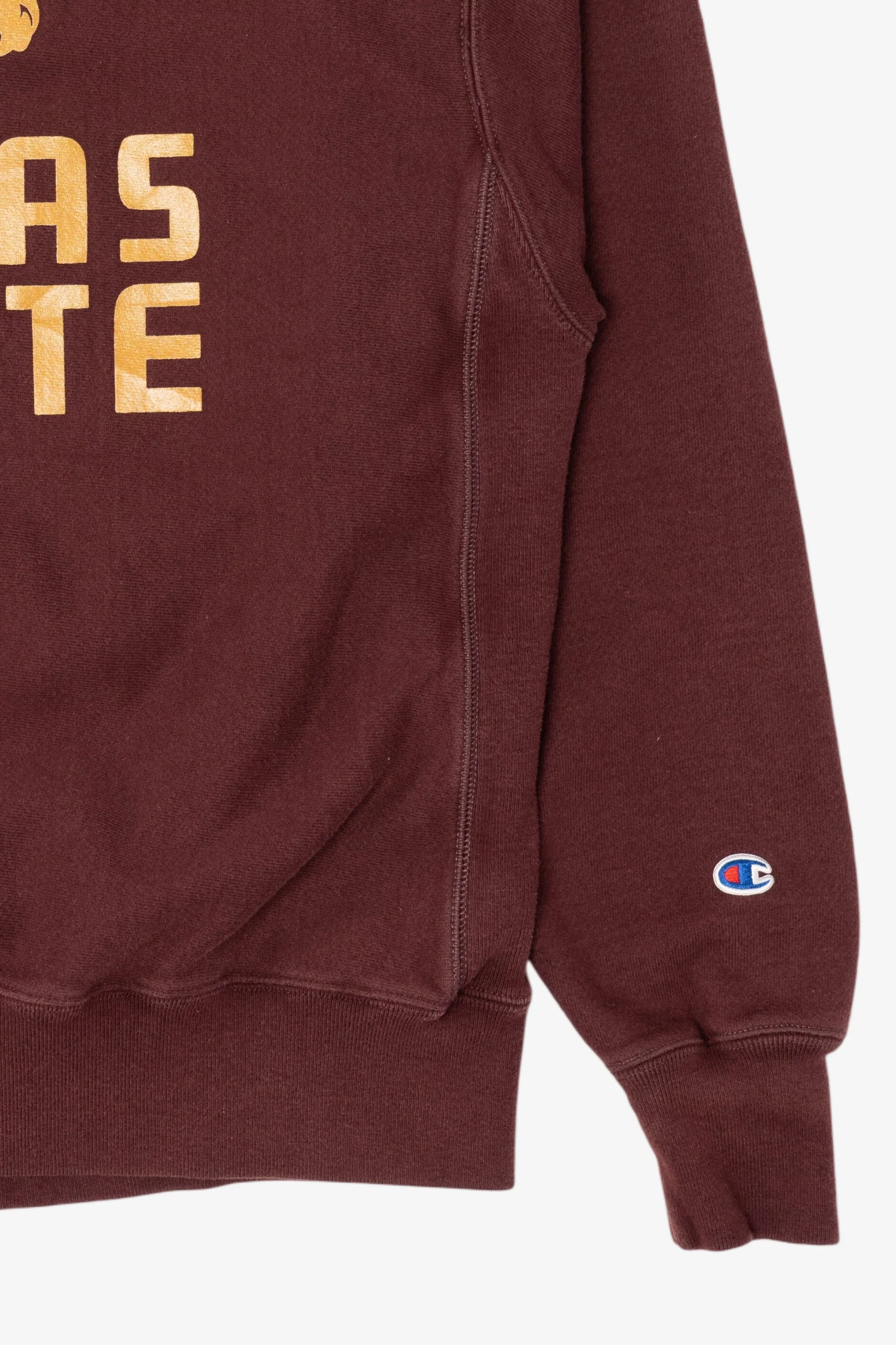 Burgundy Champion Texas State Sweatshirt (2010s) - Image 8