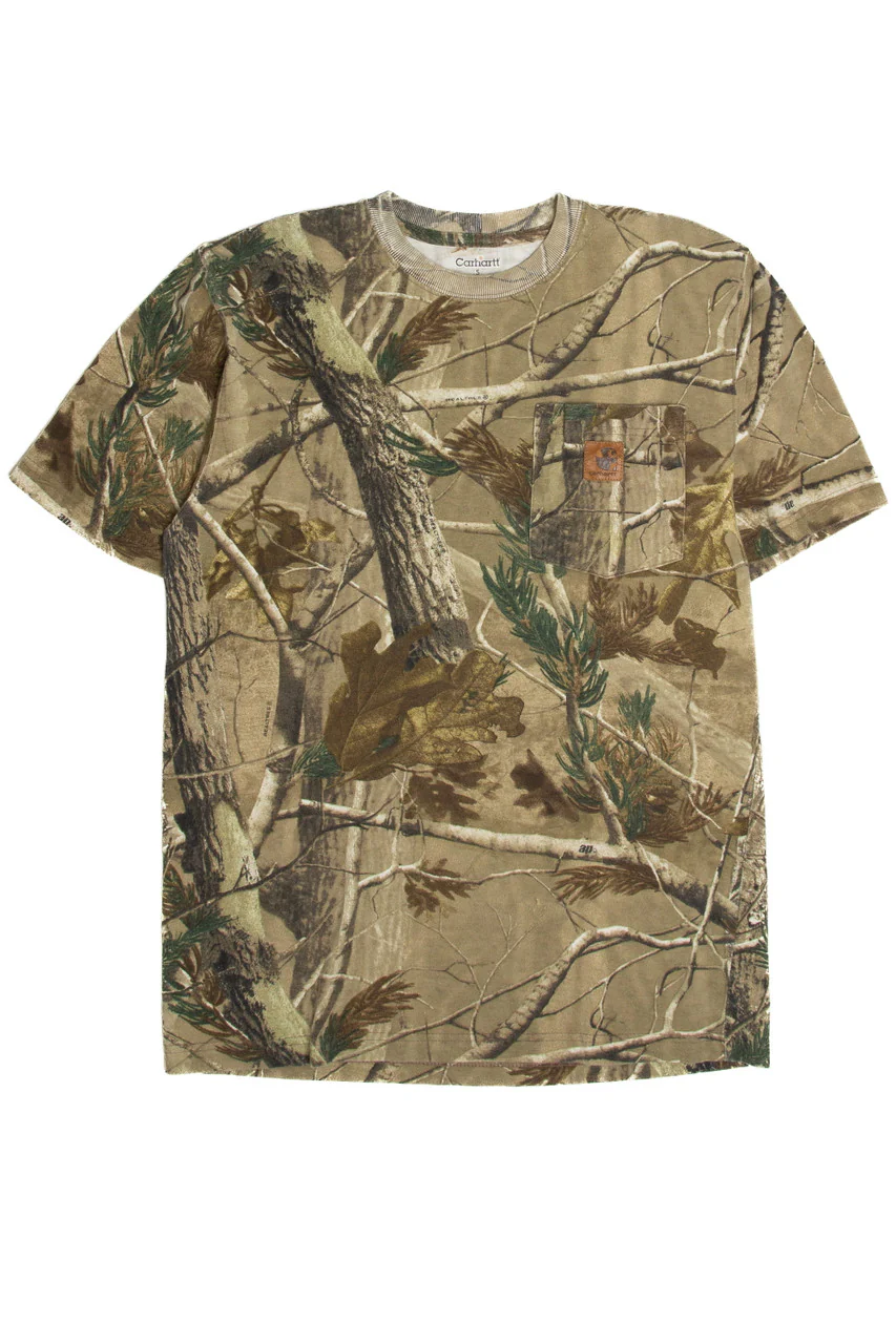 Camo Carhartt Pocket T-Shirt - Image 2