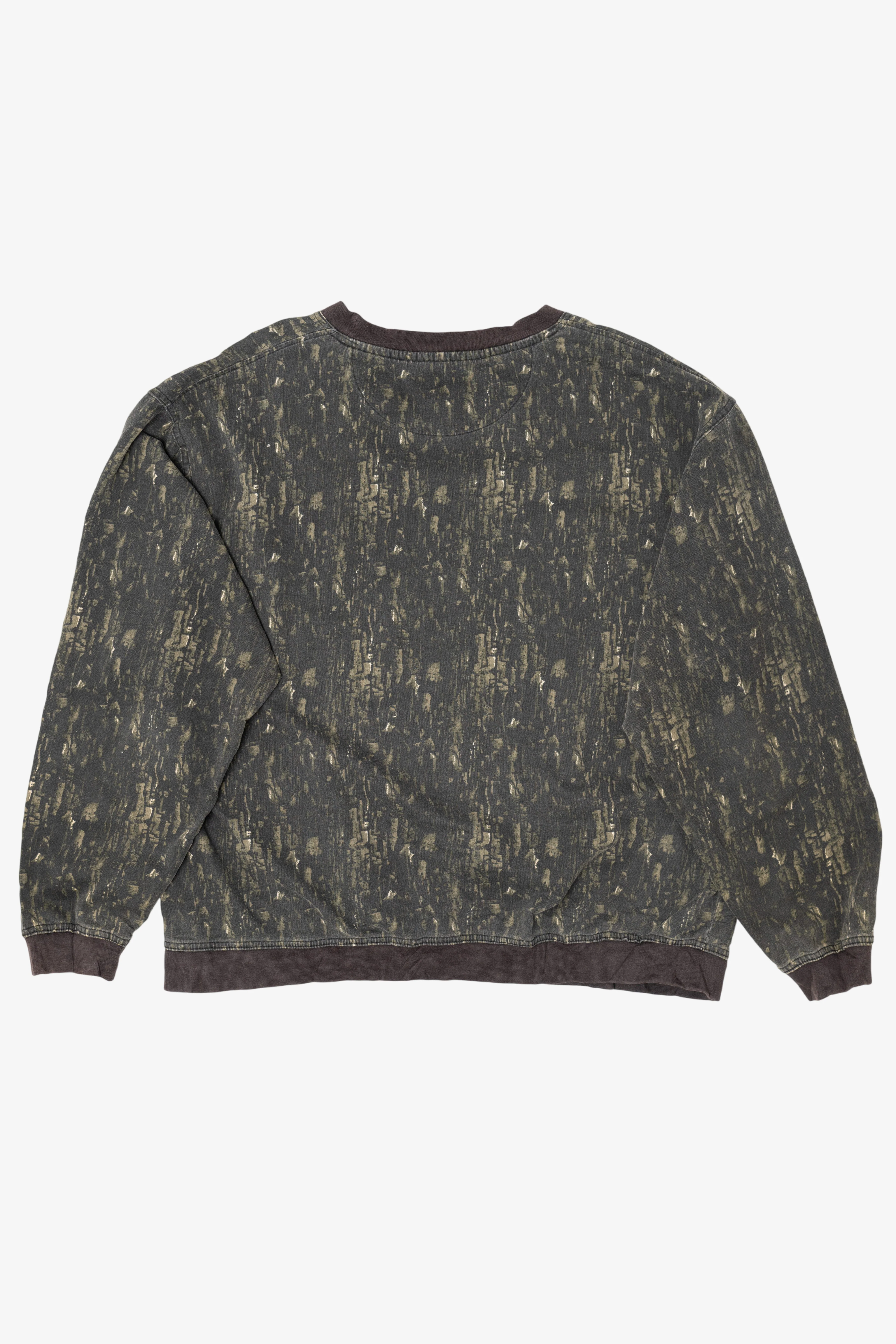 Camouflage Deer Buck Morgan Creek Long Sleeve T-Shirt - Image 4
