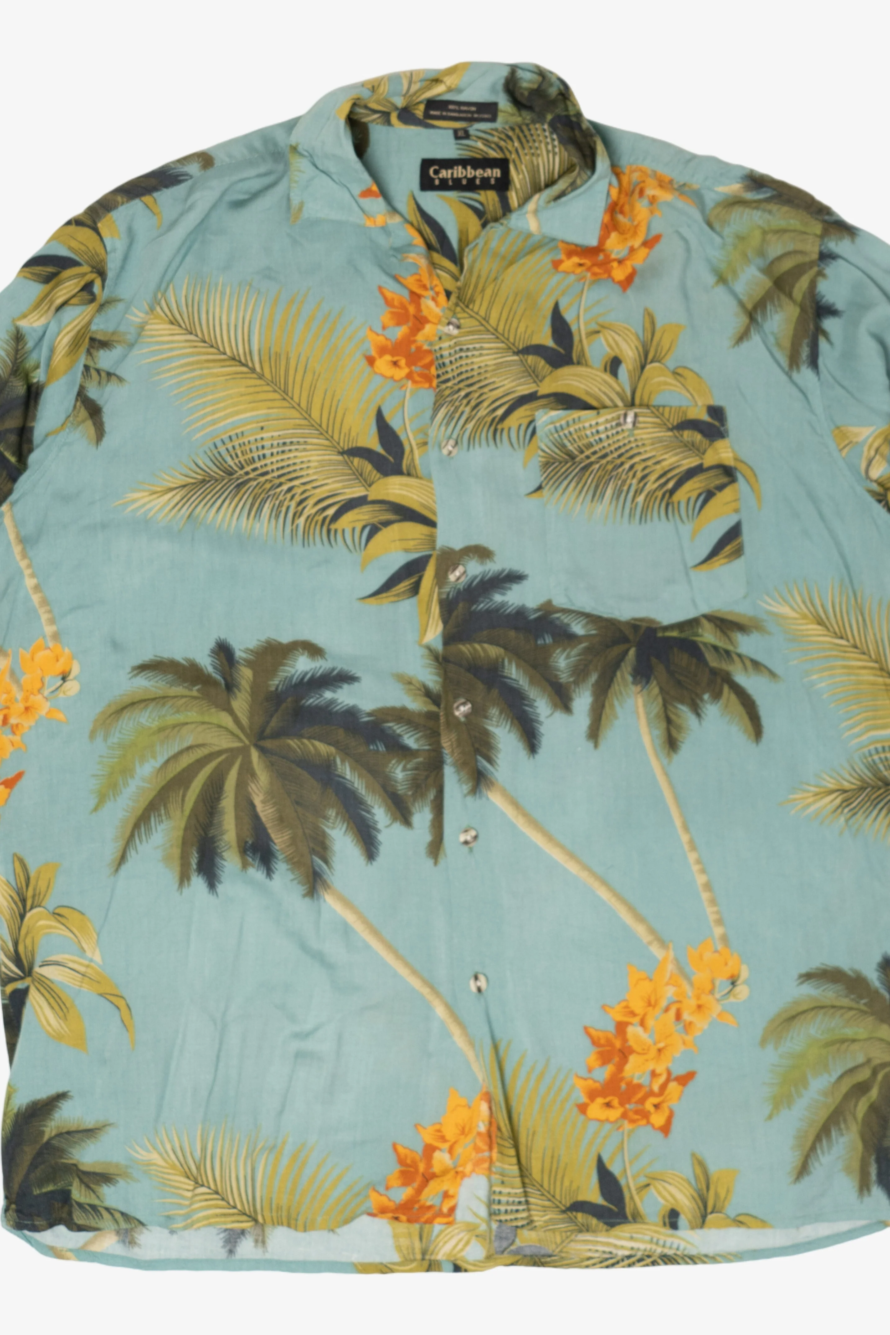 Caribbean Blues Hawaiian Shirt (2010s) - Image 4