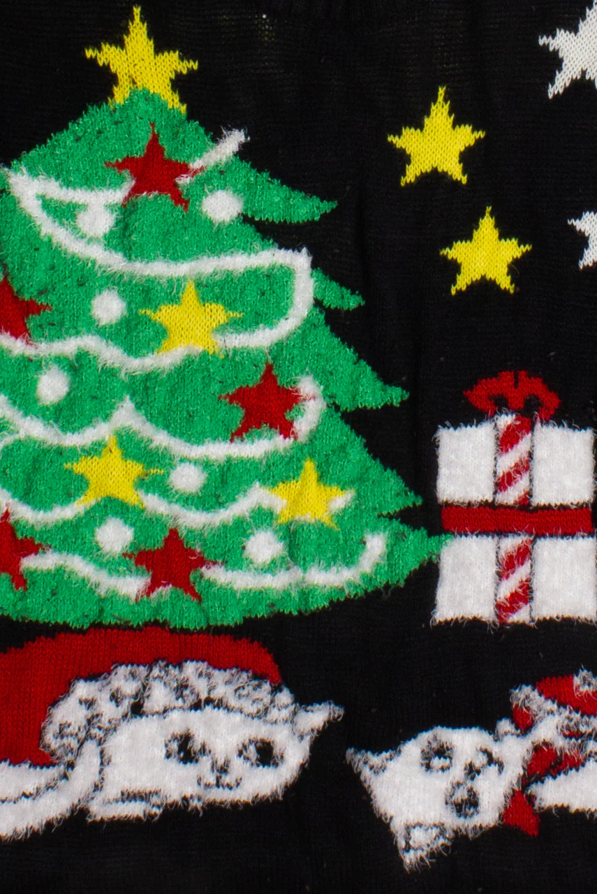 Cats for Christmas Ugly Christmas Pullover 60152