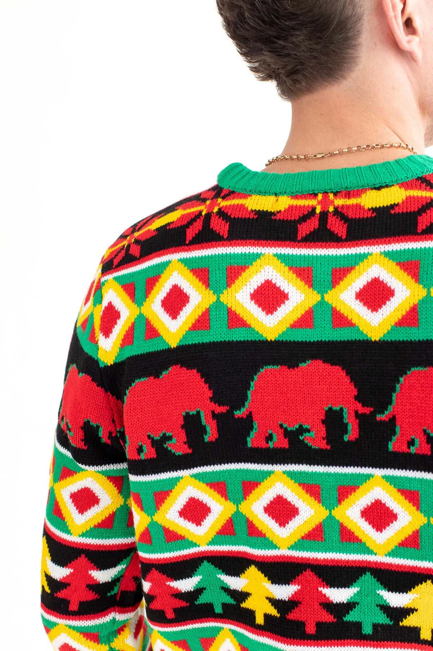Celebration Elephant Pullover Sweater - Image 5