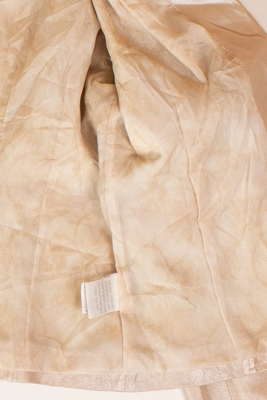 Champagne Worthington Leather Jacket (2000s) - Image 5