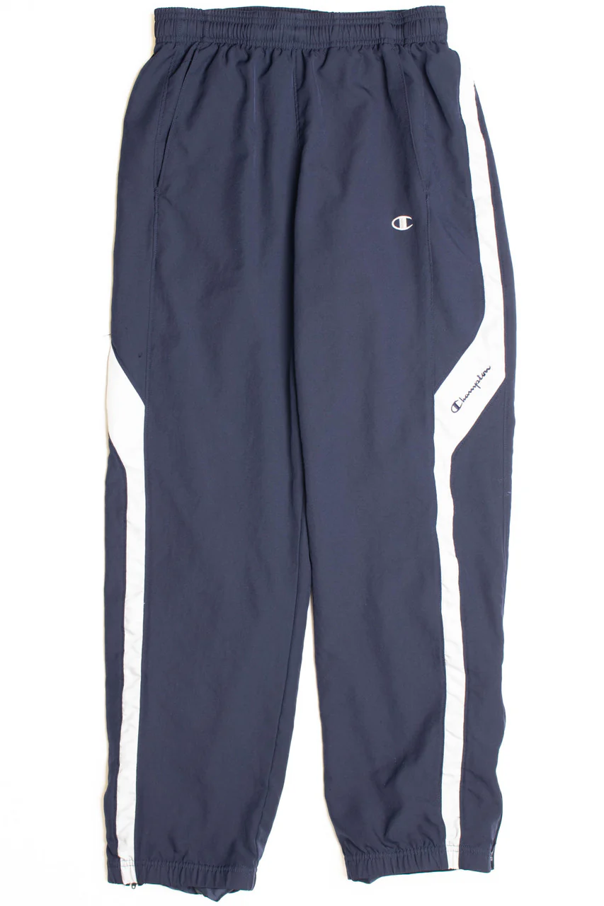 Champion Navy Blue Track Pants 832 - Image 2