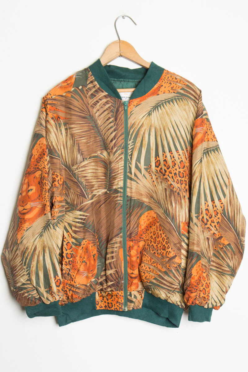Cheetah Bomber Jacket - Image 2