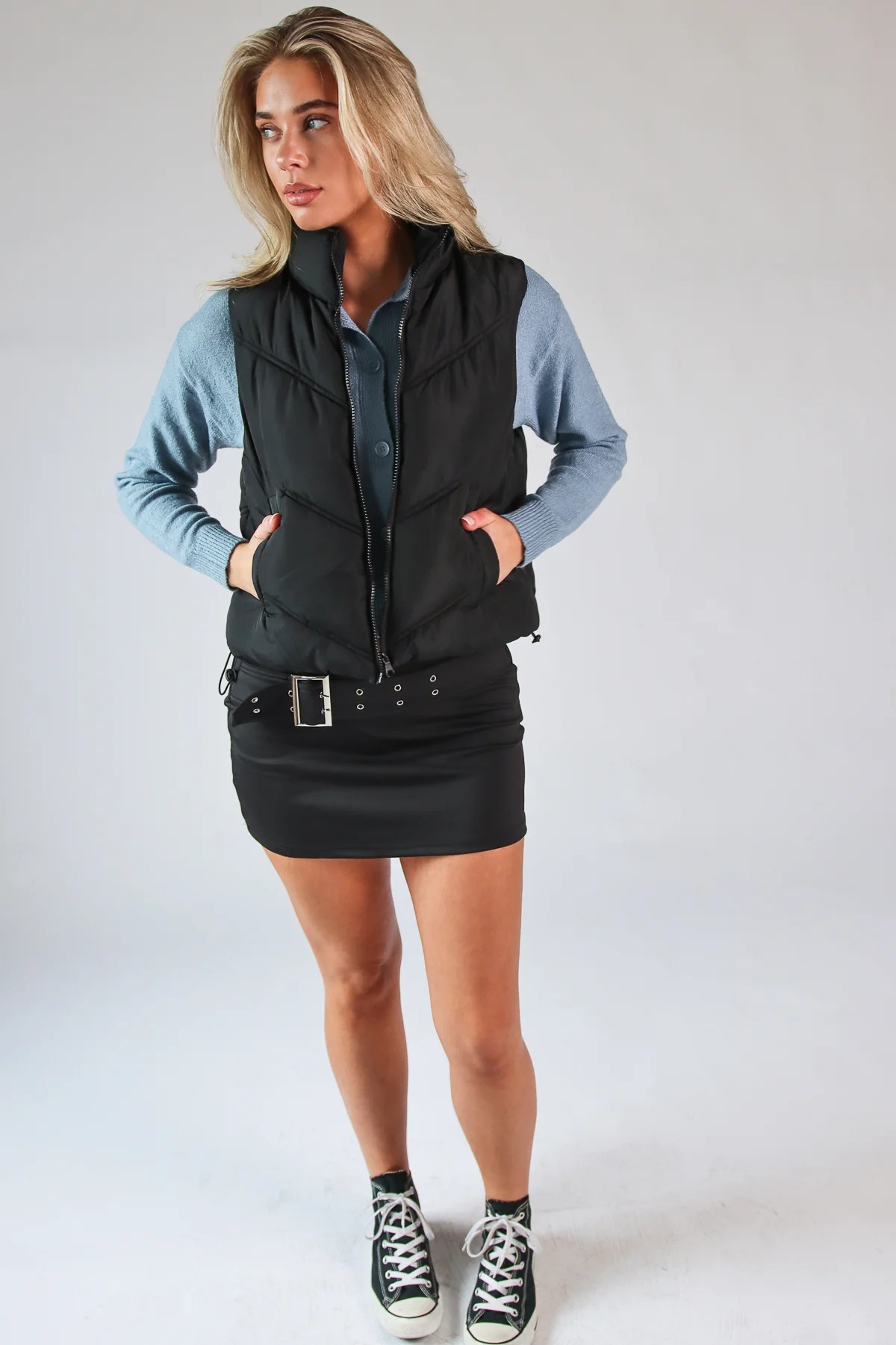Chevron Puffer Vest - Image 6