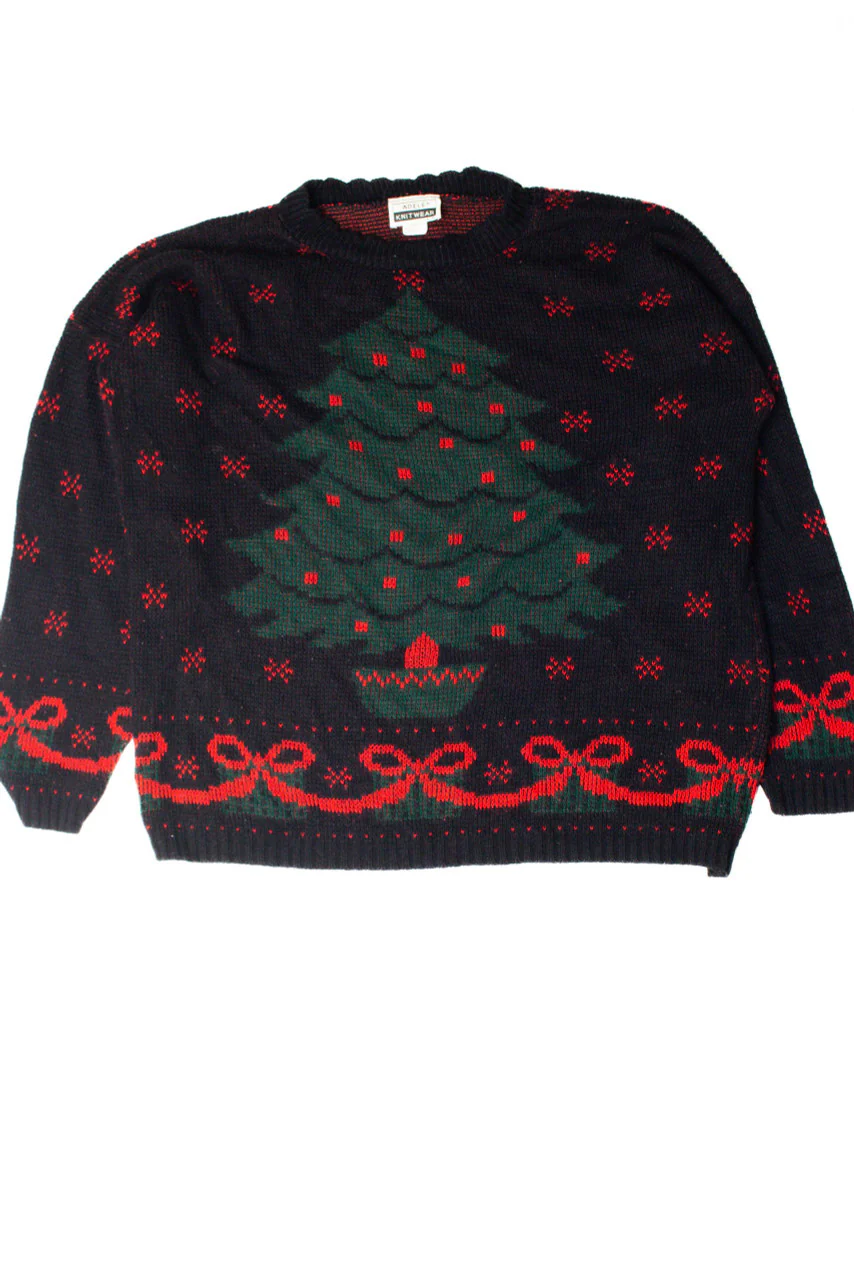 Christmas Tree Black Ugly Christmas Pullover 59304 - Image 2