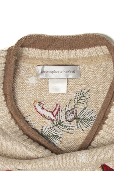 Christopher & Banks Ugly Christmas Pullover - Image 3