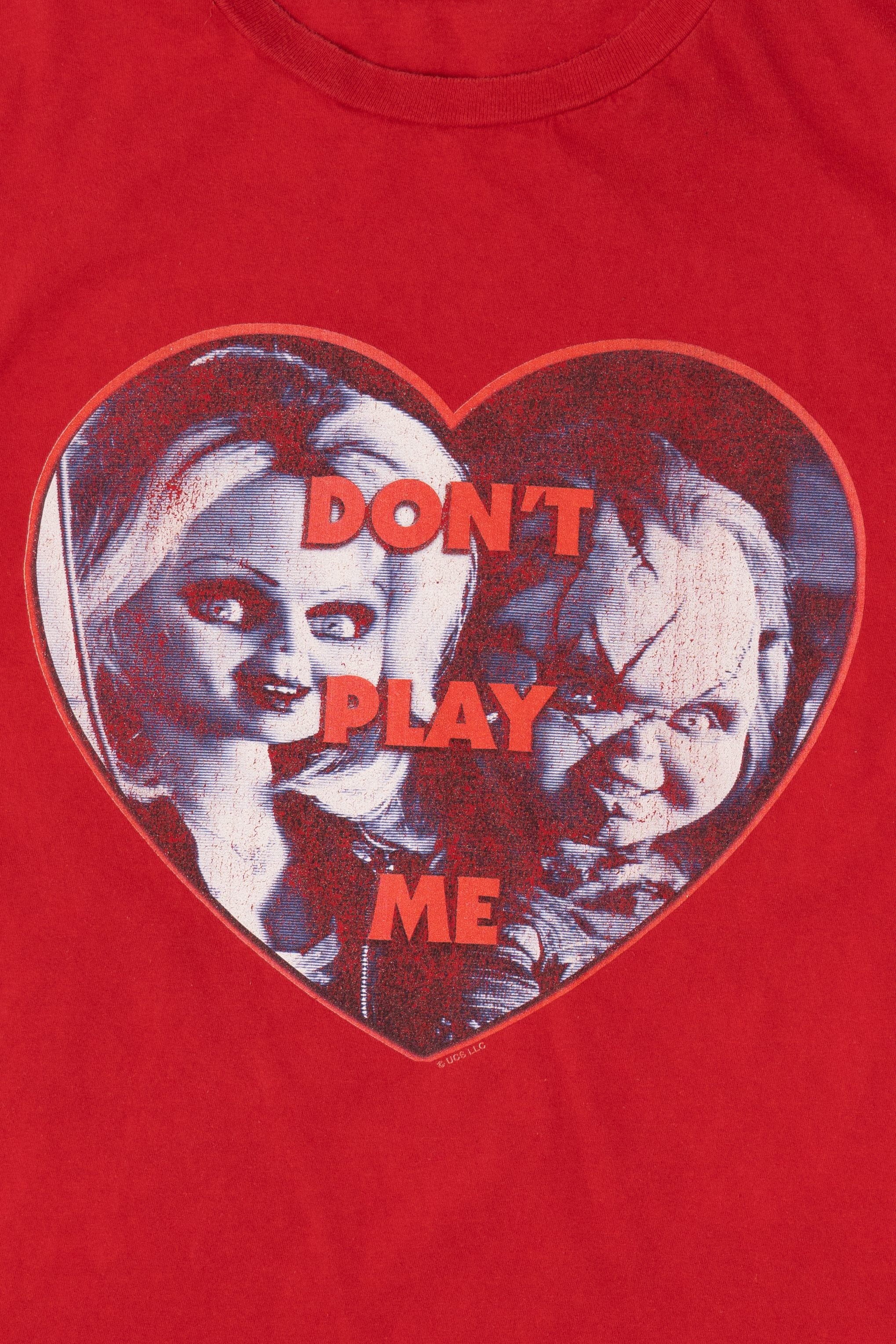 Chucky Valentines "Don't Play Me" T-Shirt (2020s) - Image 2
