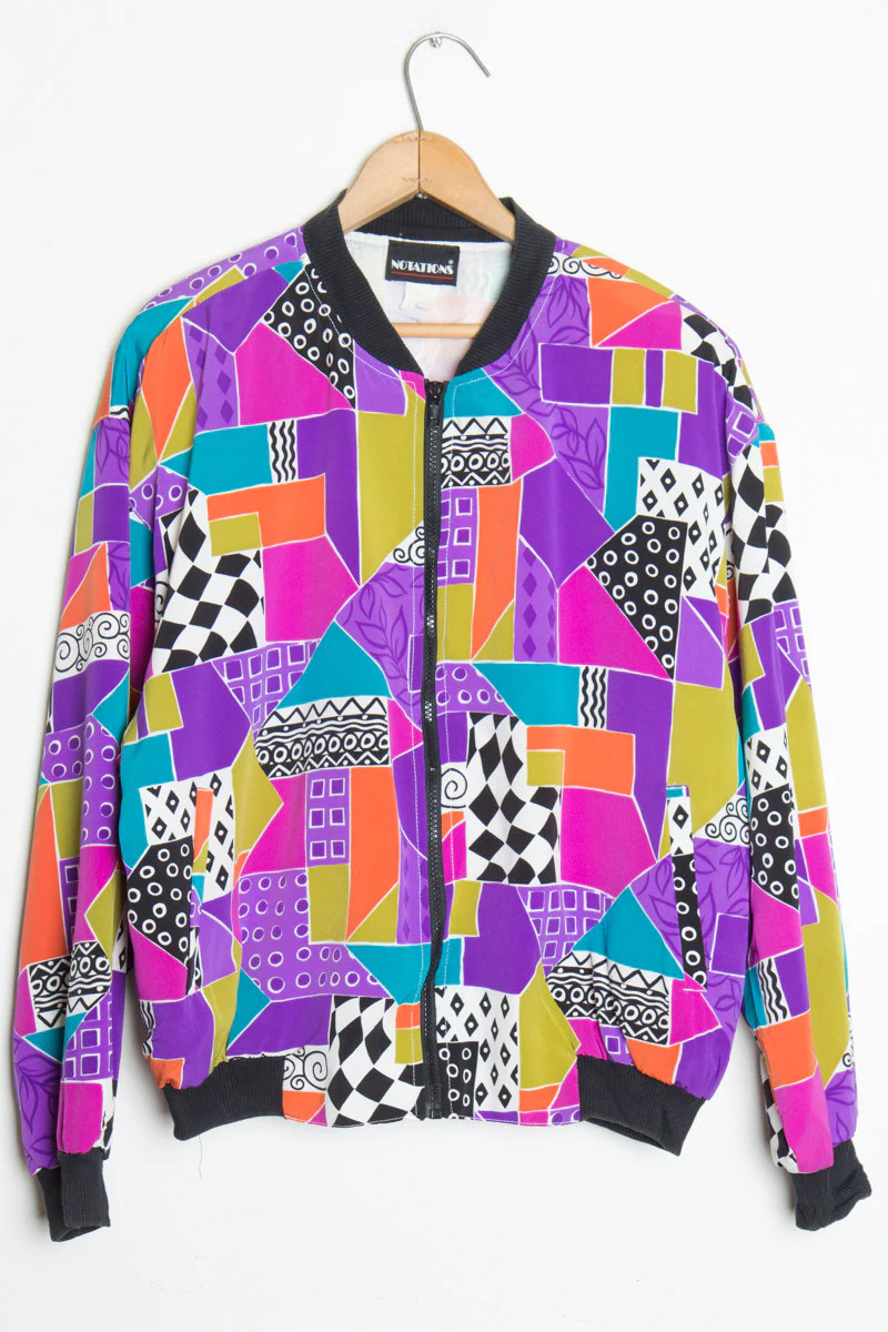Collaged Bomber Jacket - Image 2