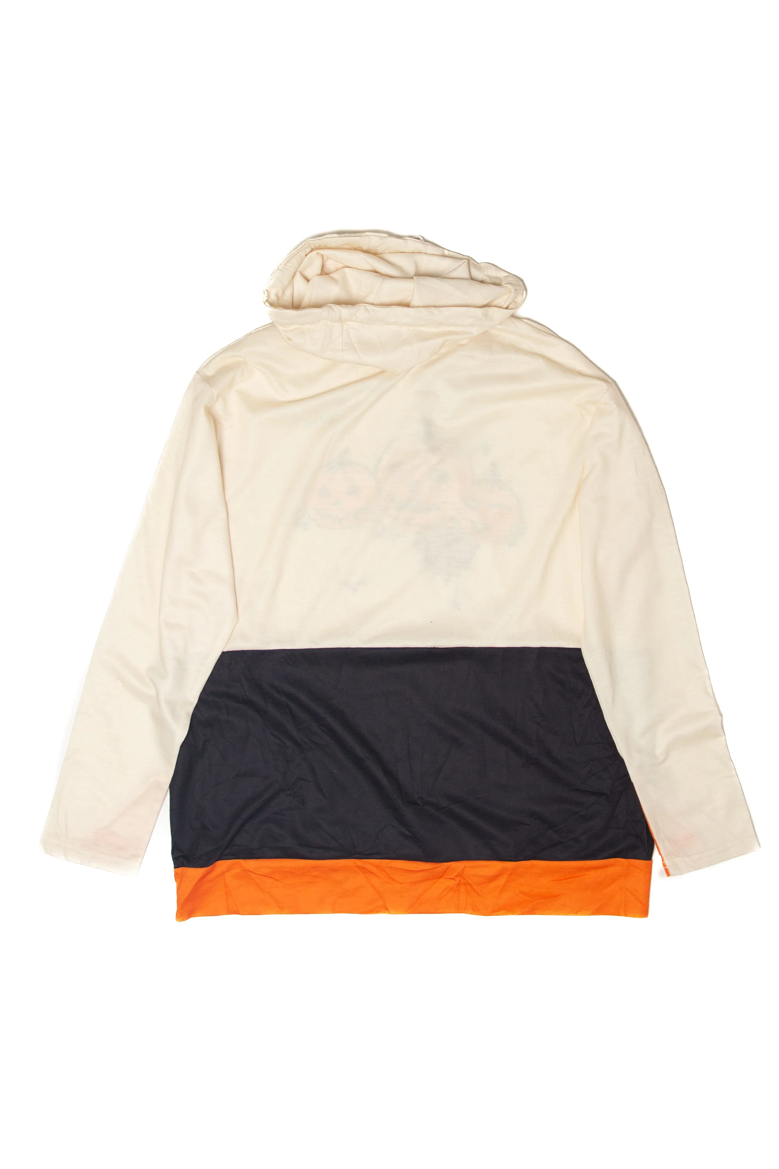 Color Block Pumpkins Halloween Sweatshirt - Image 3