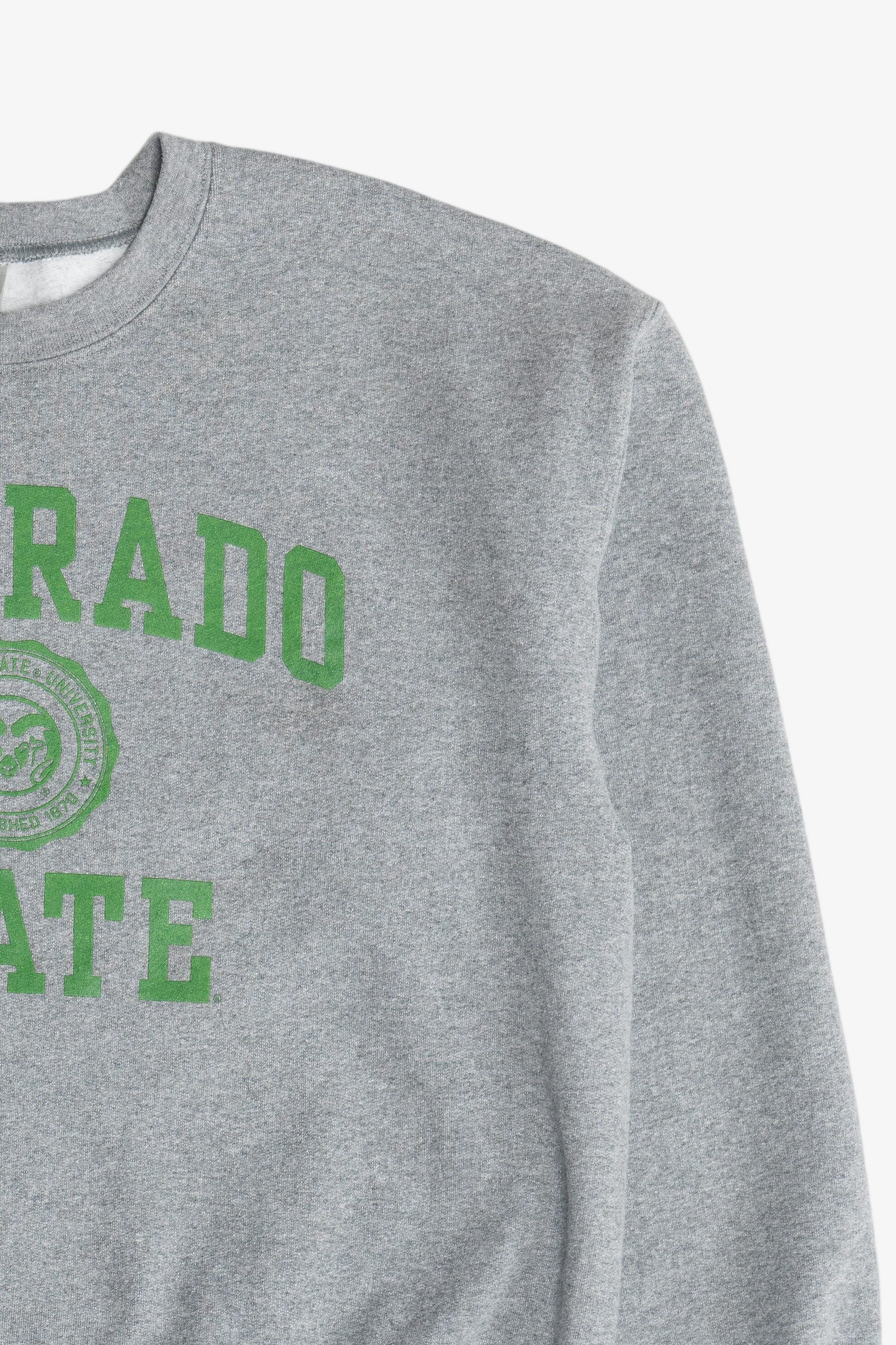 "Colorado State" Colorado State University Crest College Sweatshirt (2010s) - Image 5