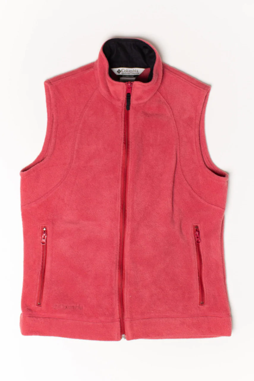 Columbia Fleece Zip Up Vest - Image 2