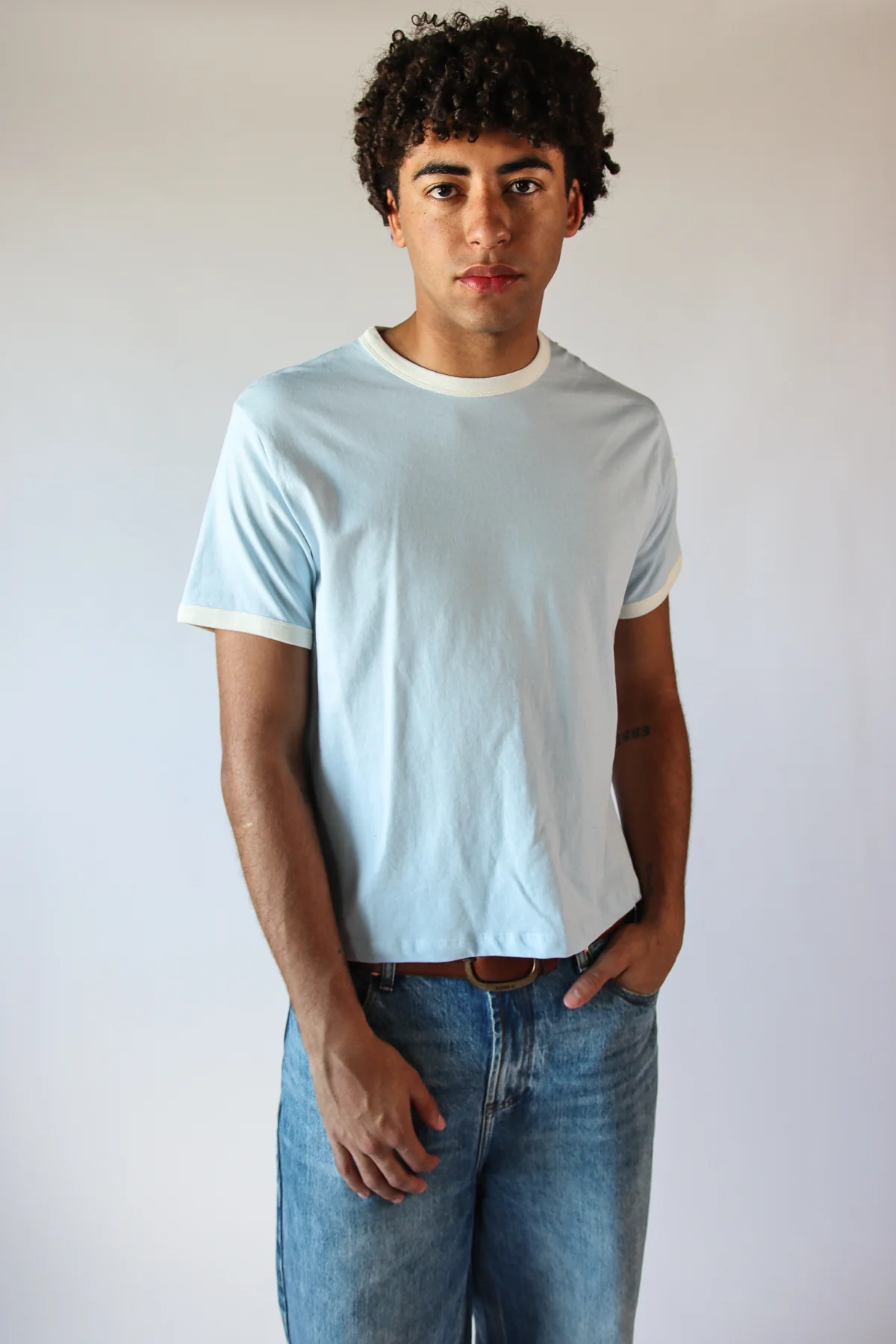Contrast Ringer Tee - Image 3