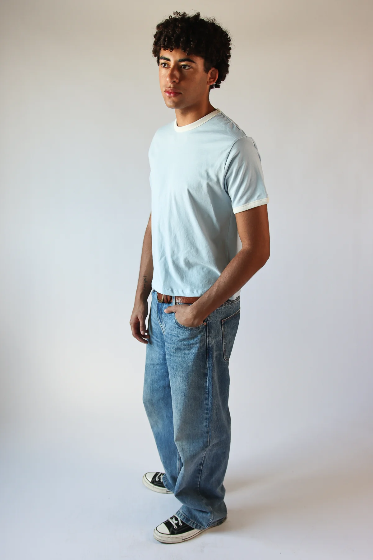 Contrast Ringer Tee - Image 7