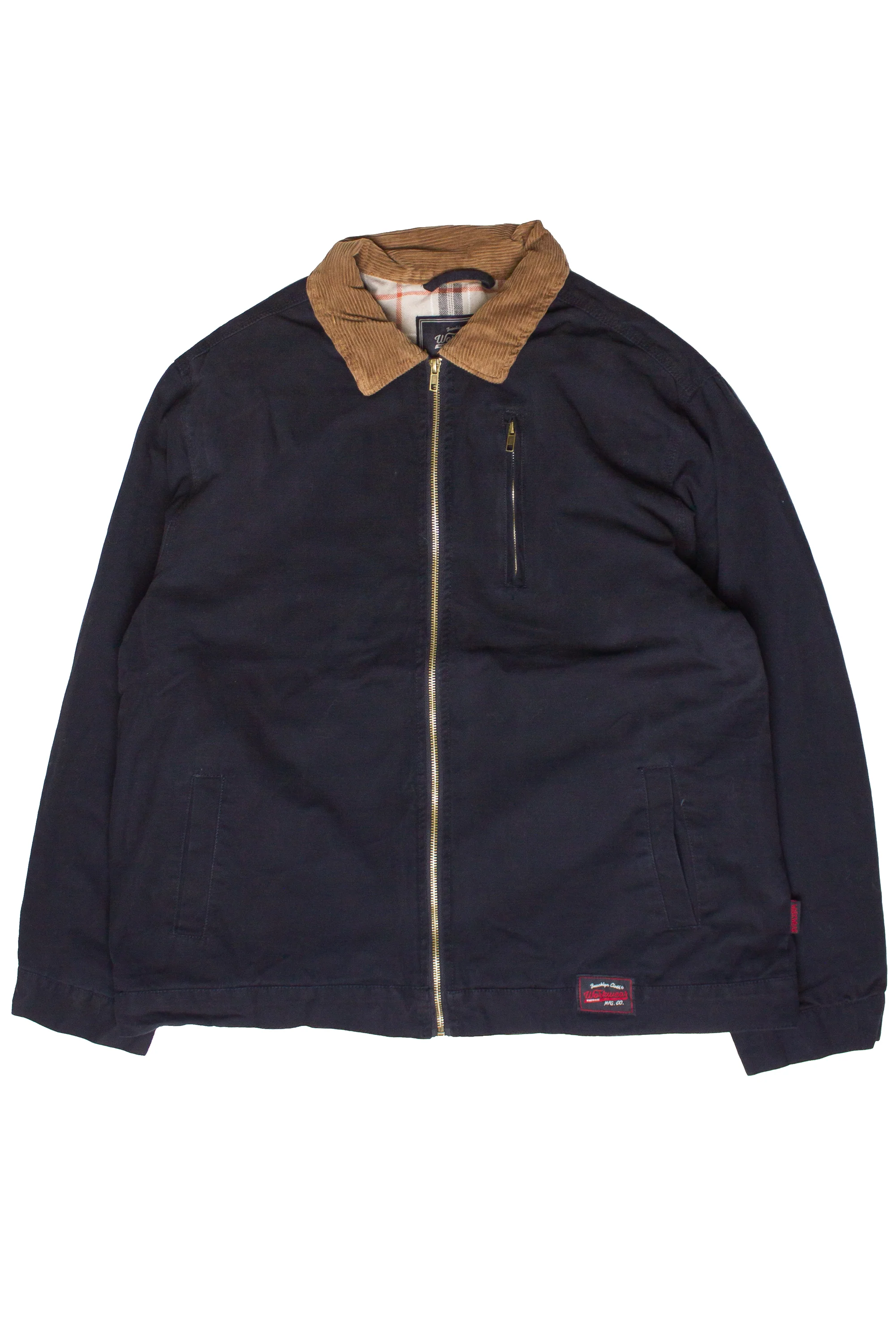 Corduroy Collar Canvas Jacket - Image 15