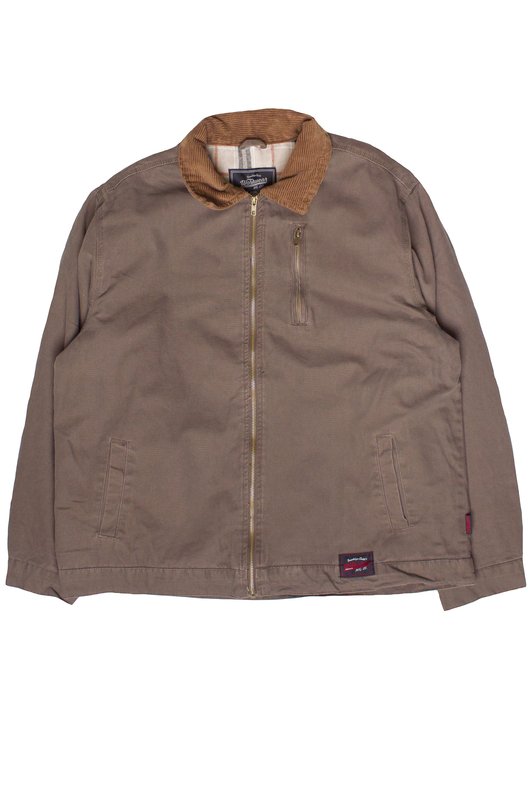 Corduroy Collar Canvas Jacket - Image 21