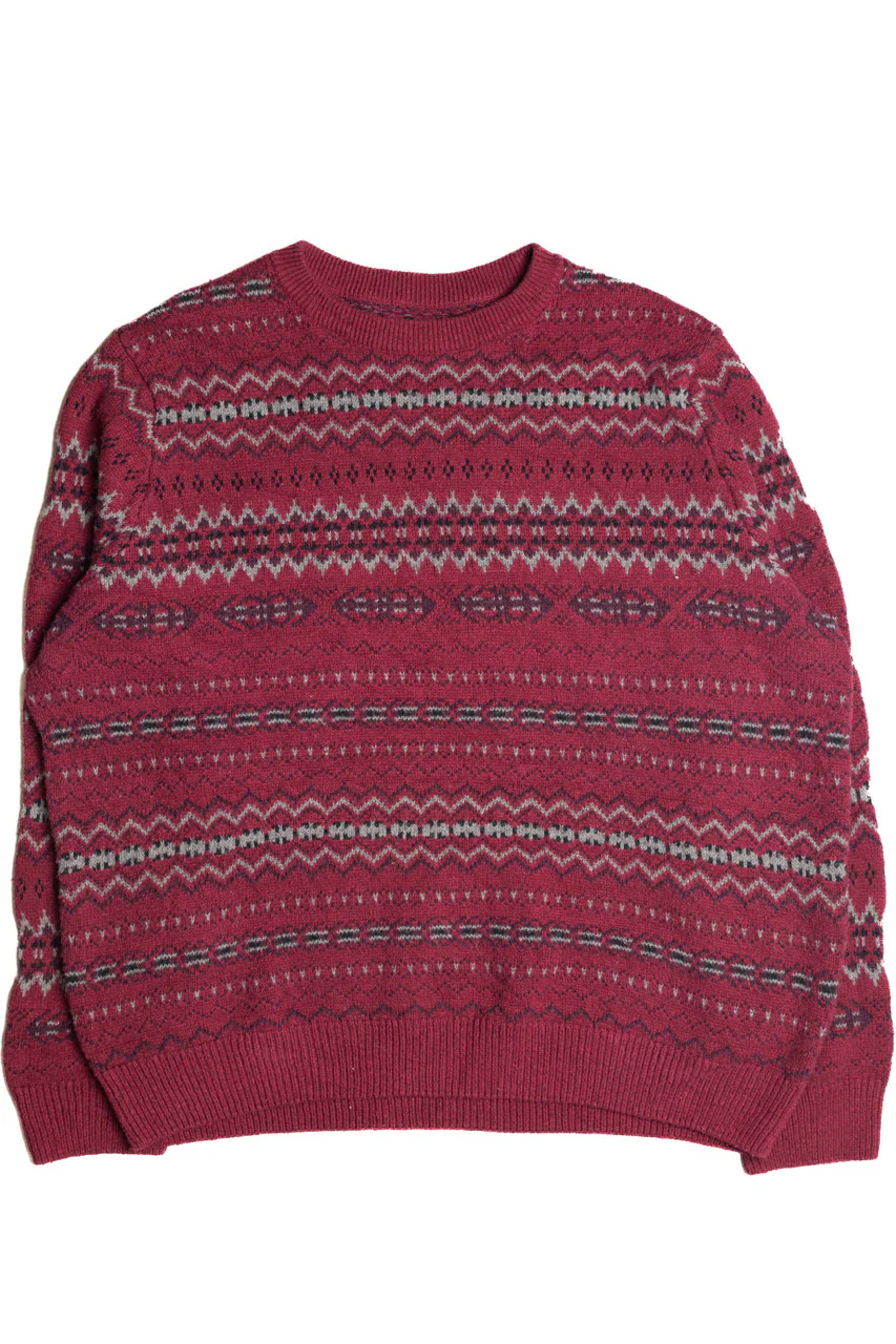 Croft & Barrow Fair Isle Sweater 1012 - Image 2