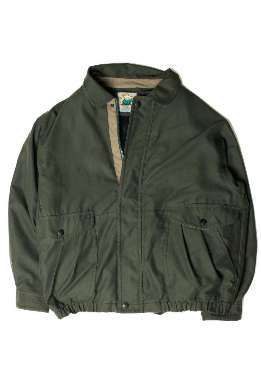 Dark Green Forest Club Rainforest Lightweight Jacket - Image 3