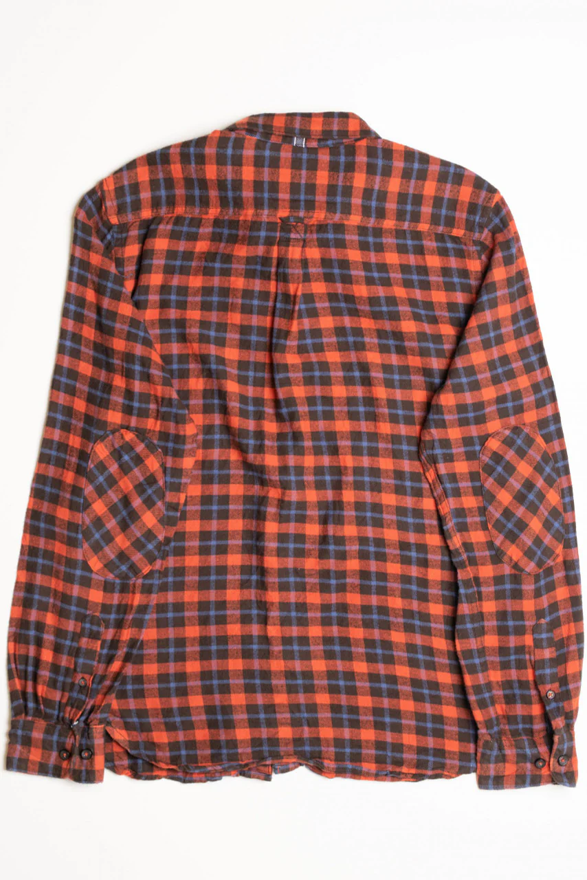 Denim & Flower Flannel Shirt - Image 2