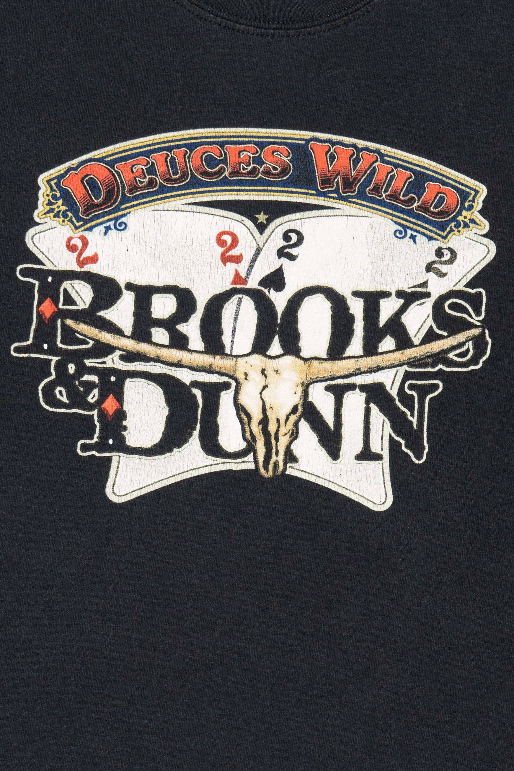 Deuces Wild Brooks Dunn T-Shirt (2010s) - Image 3