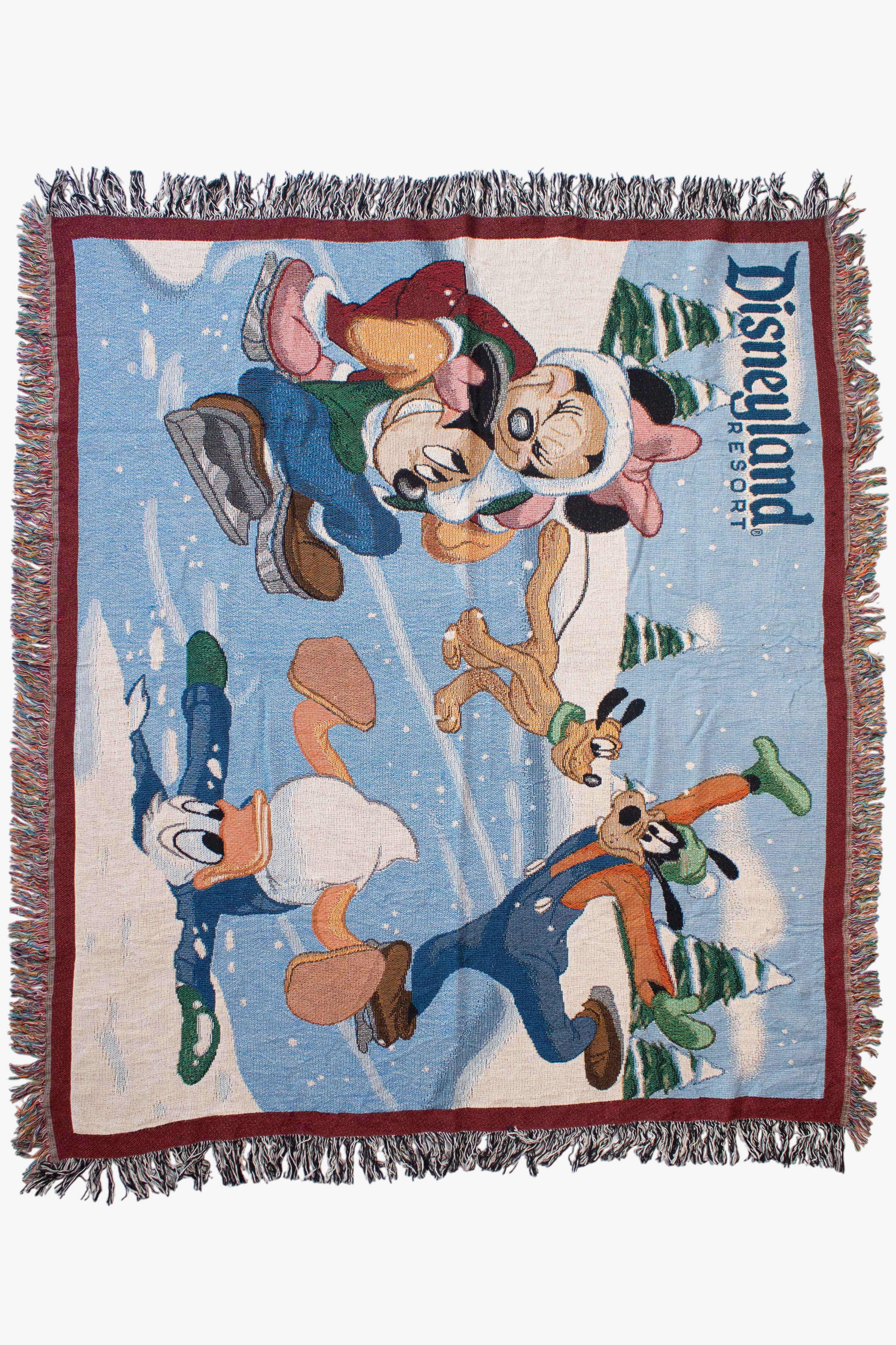 Disneyland Resort Tapestry Blanket (2000s) - Image 3
