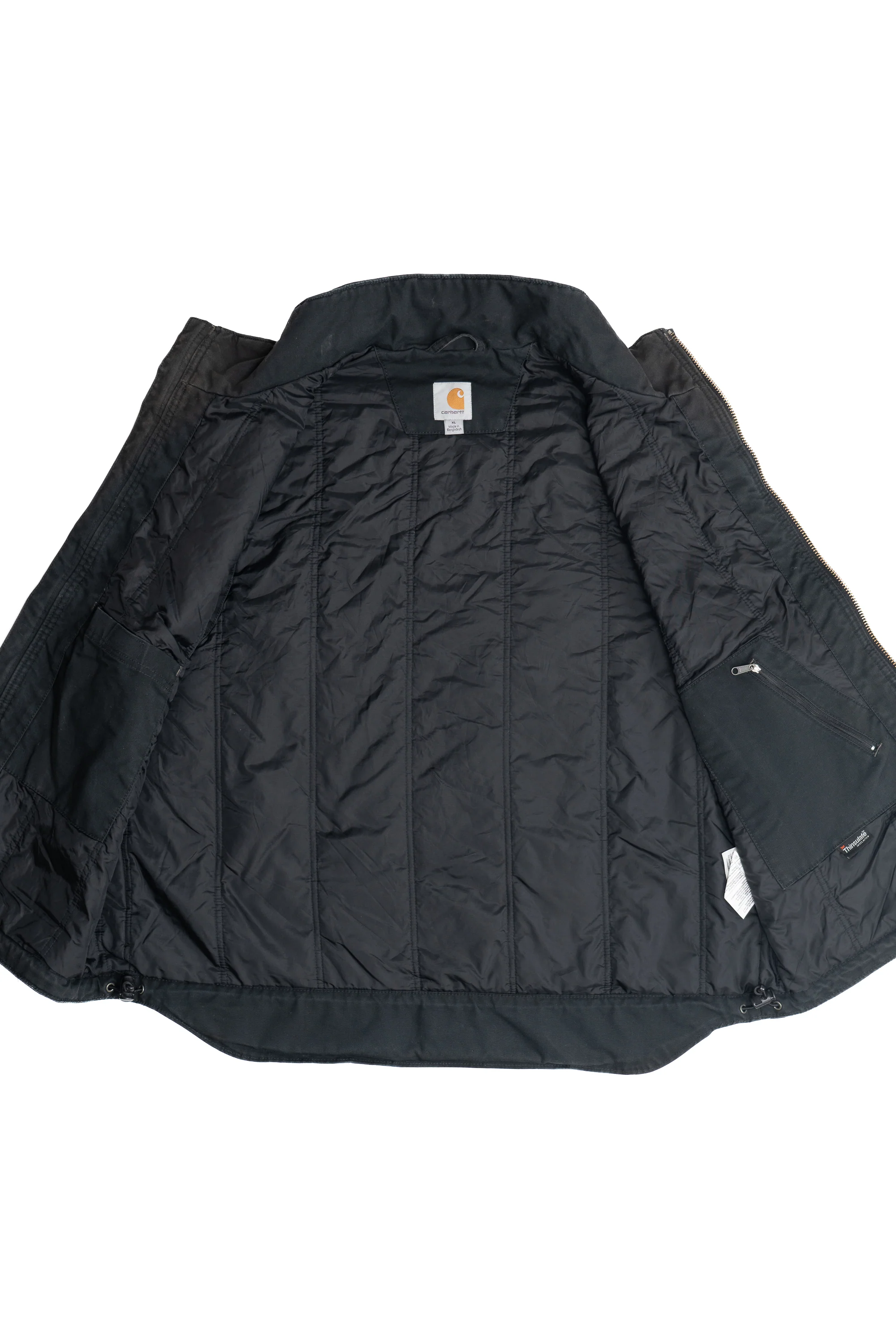 Distressed Carhartt Quick Duck Thinsulate Vest (2010s) - Image 3