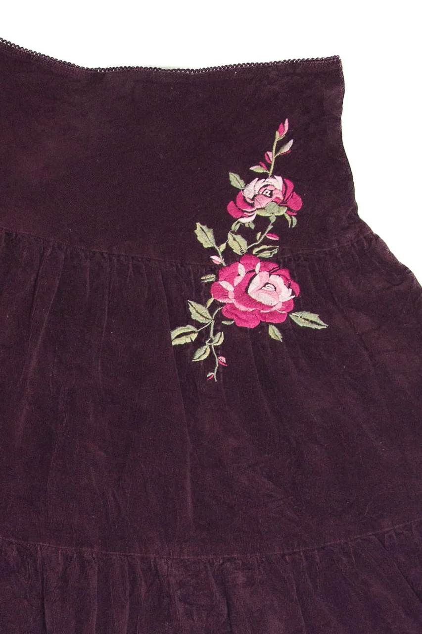 Dolled Up Flower Embroidery Skirt - Image 2