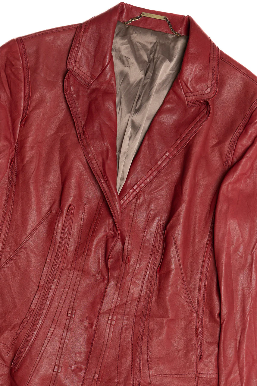 Elie Tahari Blazer Leather Jacket - Image 2