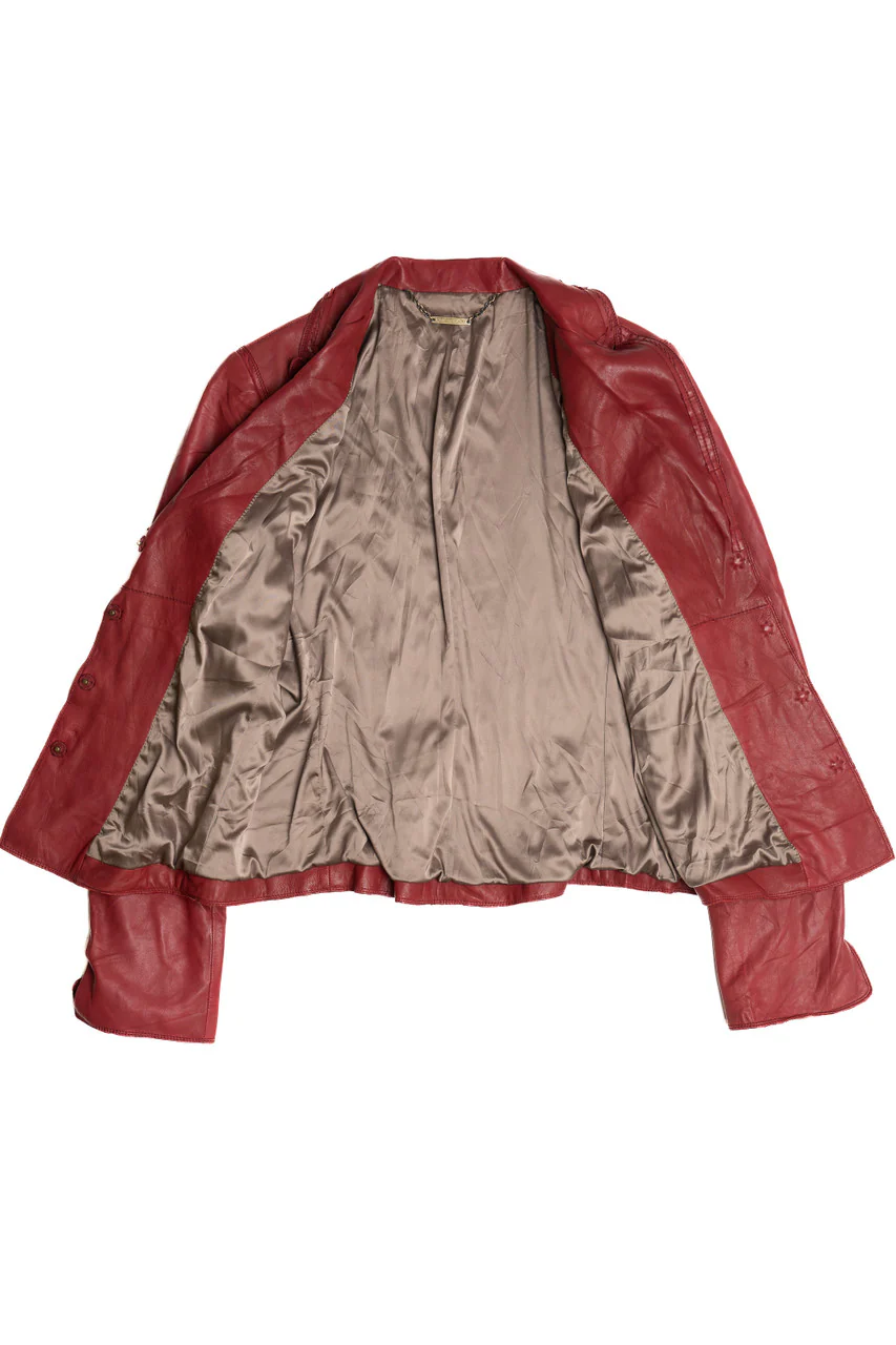 Elie Tahari Blazer Leather Jacket - Image 3