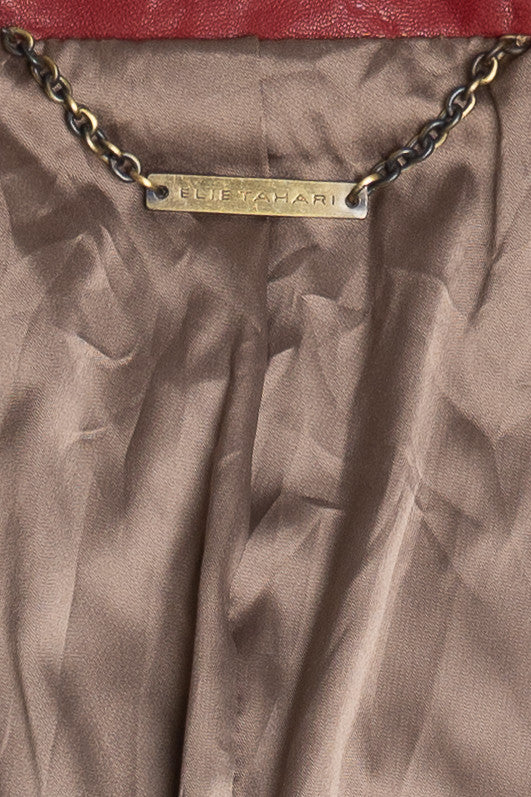 Elie Tahari Blazer Leather Jacket - Image 5