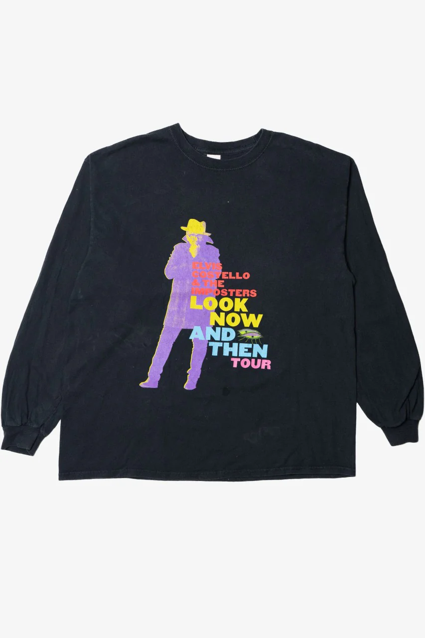 Elvis Costello & The Imposters "Look Now And Then Tour" Long Sleeve T-Shirt