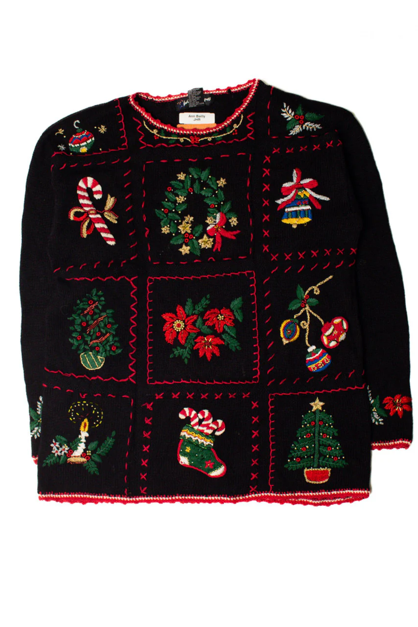 Everything in Boxes Ugly Christmas Pullover 59401 - Image 2