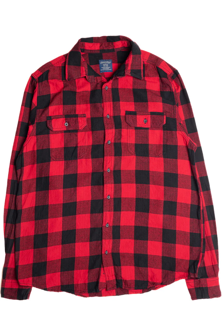 Faded Glory Flannel Shirt 5168 - Image 2