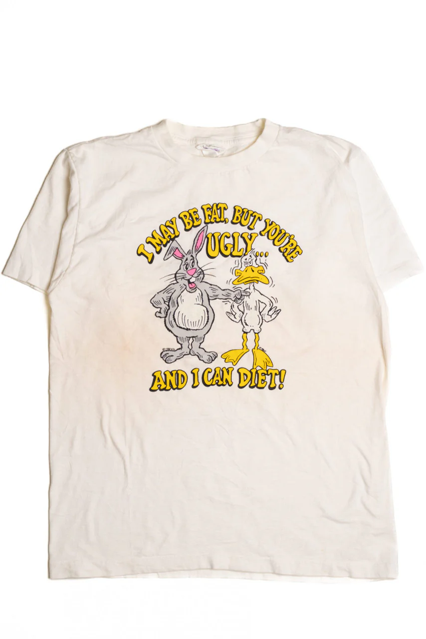 Fat vs Ugly T-Shirt - Image 2