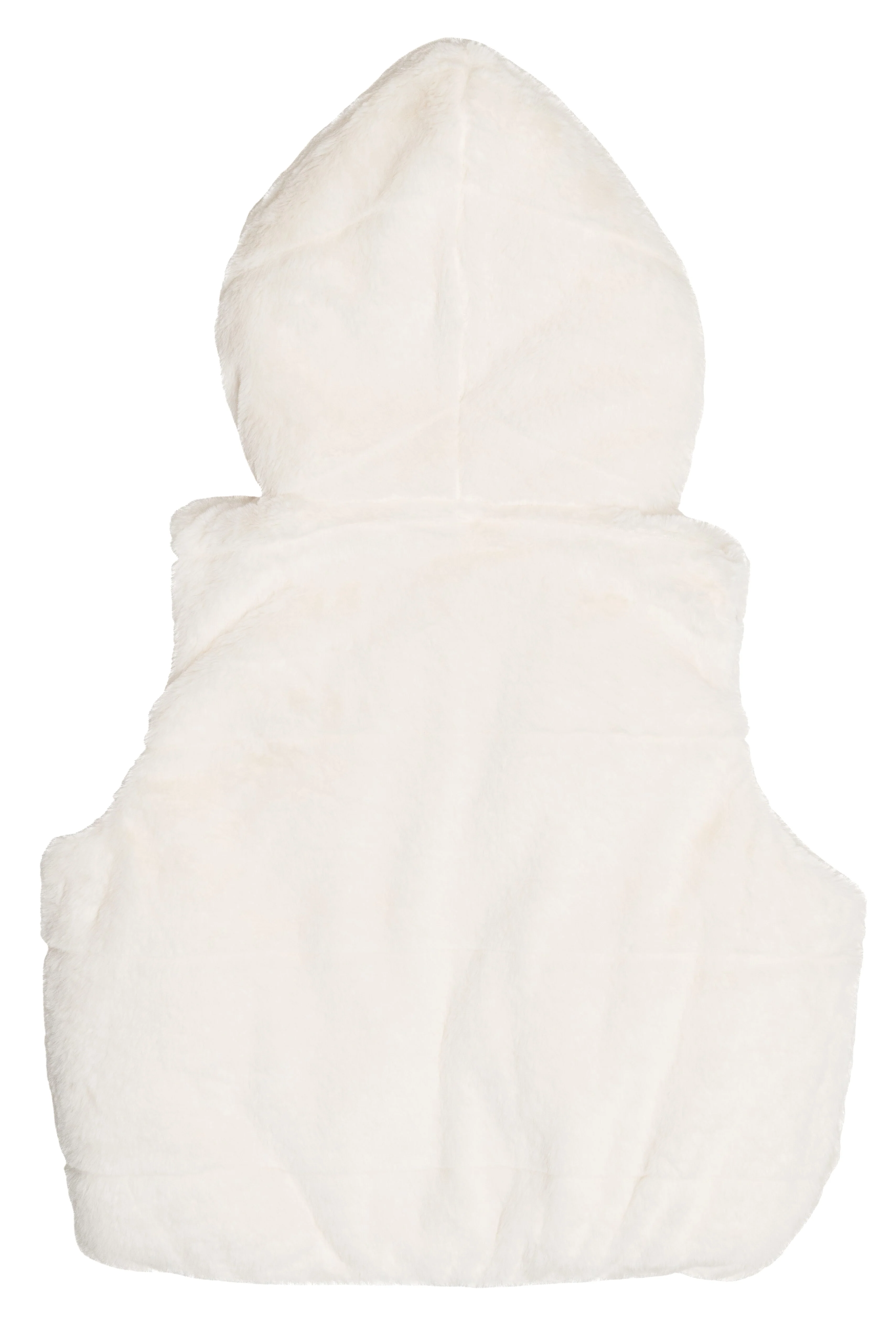 Faux Fur Hooded Vest - Image 14