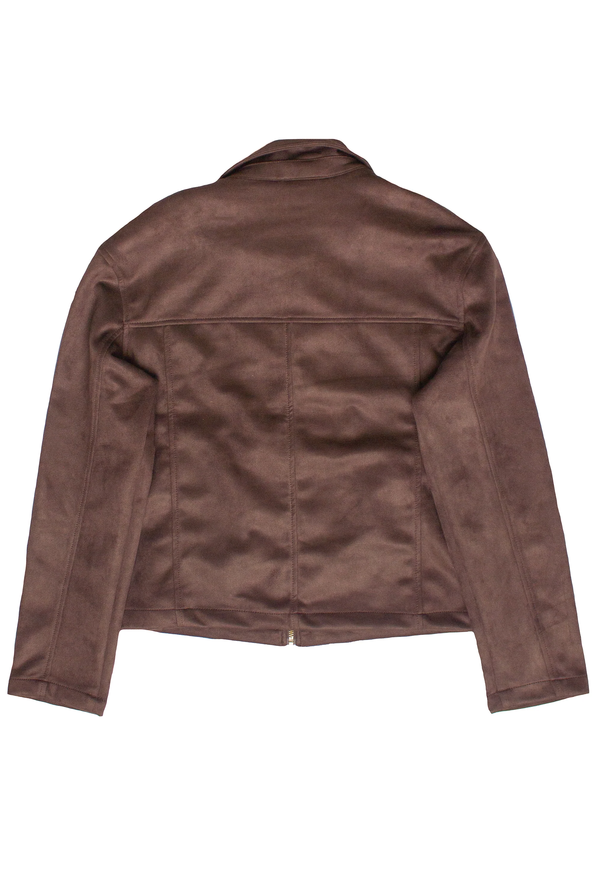 Faux Suede Jacket - Image 7
